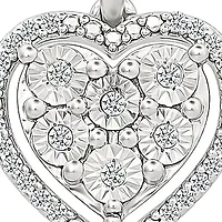 Diamond Heart Fancy Pendant