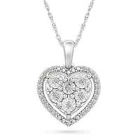 Diamond Heart Fancy Pendant
