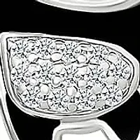 Diamond Panda Charm Pendant