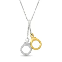 Diamond Charm Pendant