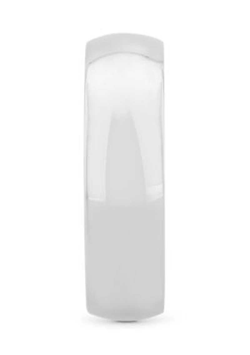 Plain Polished Millimeter Wedding Band .925 Sterling Silver