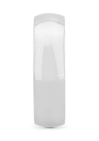 Plain Polished Millimeter Wedding Band .925 Sterling Silver