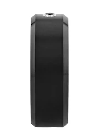 1/10 ct. t.w. Black Diamond Solitaire Band and Blue Tungsten