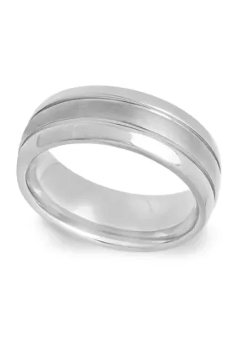 Grooved Lightweight Band Titanium