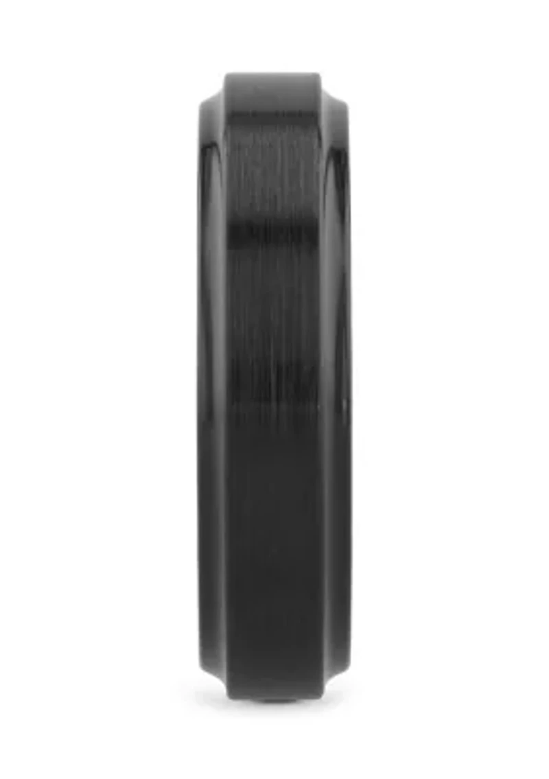 Satin Finish Step Edge Band Black Cobalt