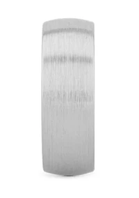 Satin Finish Rose-Tone Accent Band Cobalt