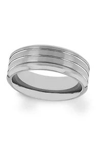 Triple Grooved Lightweight Band Titanium