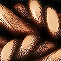 Braided Satin Finish Band Two-Tone Tantalum