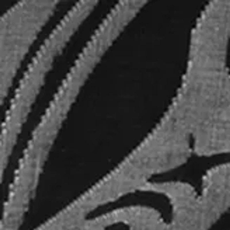 Textured Step Edge Band Black Tantalum
