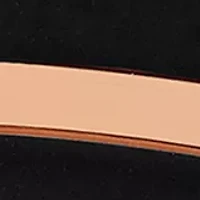 Grooved Beveled Edge Band Two Tone Tantalum