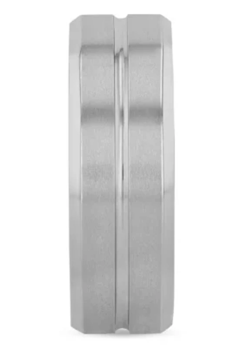 Grooved 8mm Brand Titanium