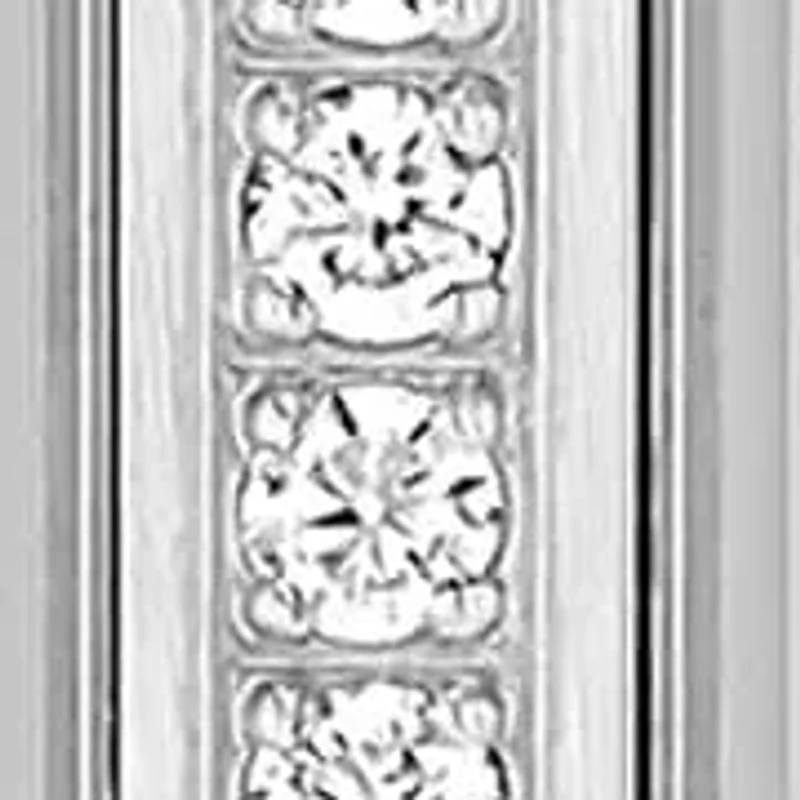 Lab Created .12CTW Lab Grown Diamond Stainless Steel Pendant