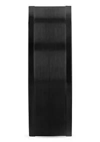 Brushed Center 8mm Band in Black Tungsten