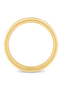 Beveled 5mm Band in Yellow Tungsten