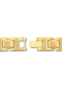 Men's Tungsten Yellow Finish Link Bracelet