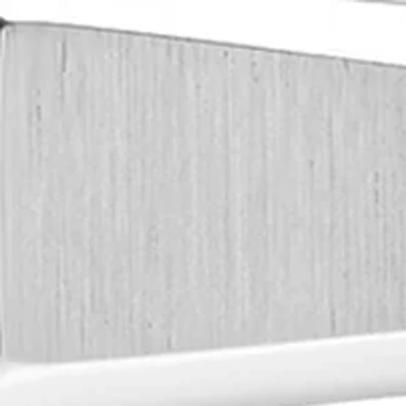 1/10 ct. t.w. Blue Diamond Tapered Cross Pendant in Stainless Steel