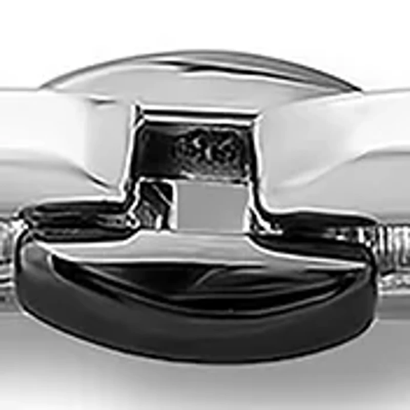 Simple Link Bracelet in Two-Tone Stainless Steel