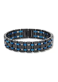 Watch Link Bracelet in Two-Tone Stainless Steel