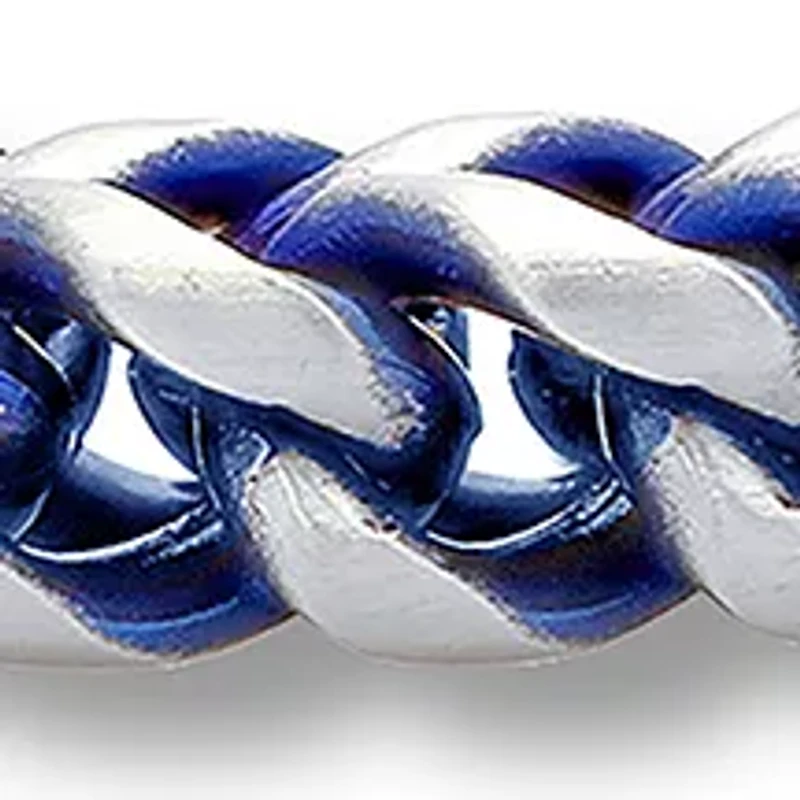 Franco Link Bracelet in Two-Tone Stainless Steel