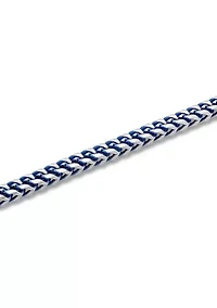 Franco Link Bracelet in Two-Tone Stainless Steel