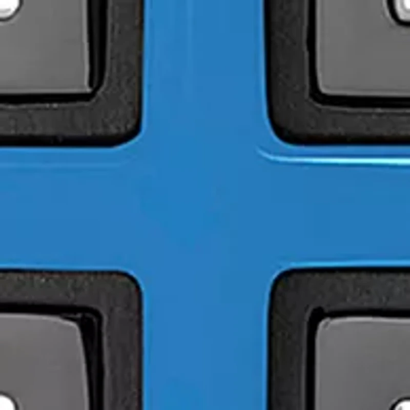 Stacked Cross Pendant in Two-Tone Stainless Steel