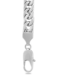 Curb Link Chain Necklace in Stainless Steel