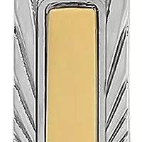Crucifix Pendant in Two-Tone Stainless Steel