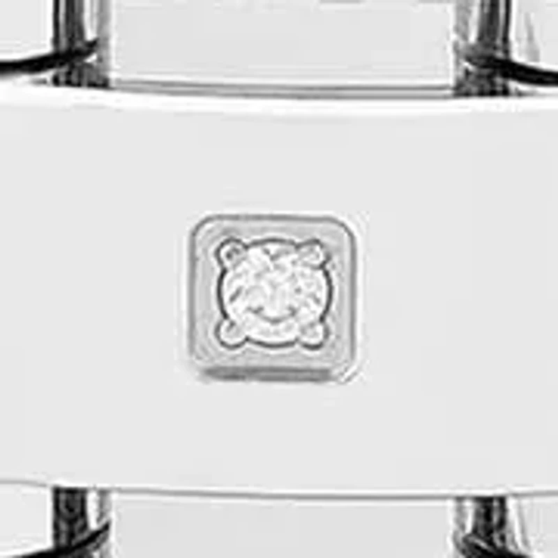 .07CTW Diamond Stainless Steel Yellow Finish With Black Carbon Fiber Bracelet