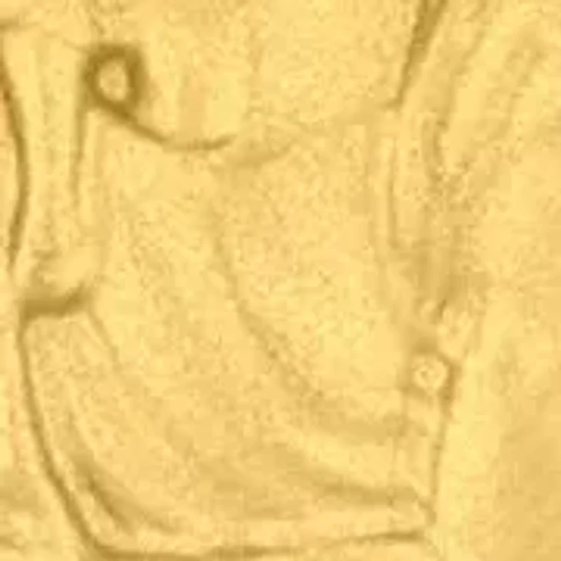 Stainless Steel St Christopher Medallion with Yellow Finish