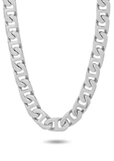 Men's Stainless Steel 24" Mariner Link Chain