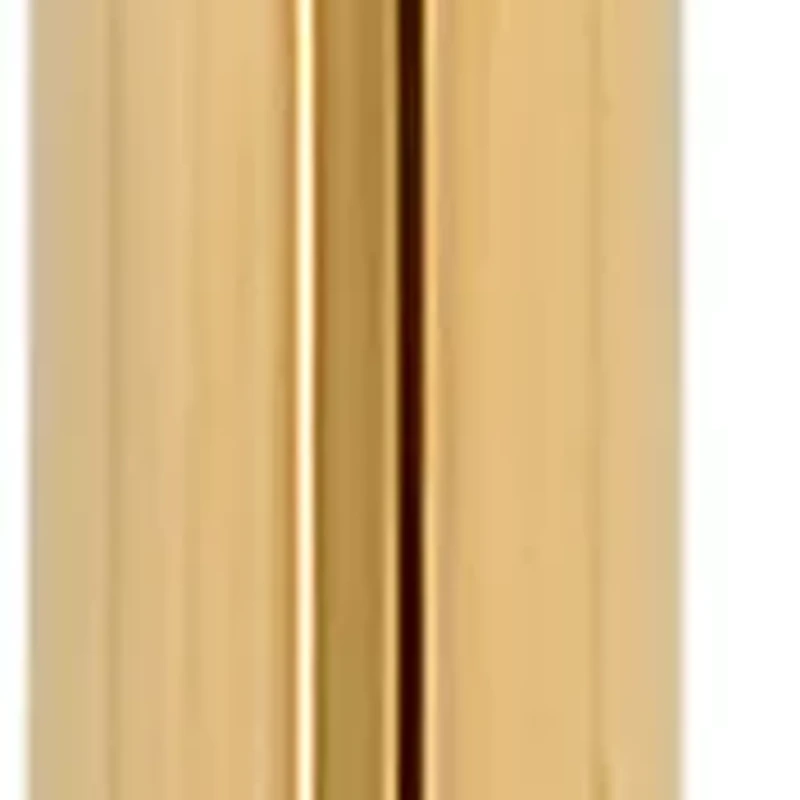 Rounded Crucifix Pendant Necklace in Two-Tone Stainless Steel