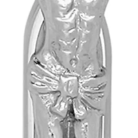 The Lord's Prayer Crucifix Pendant in Stainless Steel