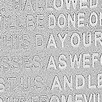 The Lord's Prayer ID Link Bracelet in Stainless Steel