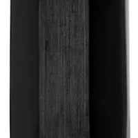 1/20CTW Blue Diamond Stainless Steel with Black Finish Pendant