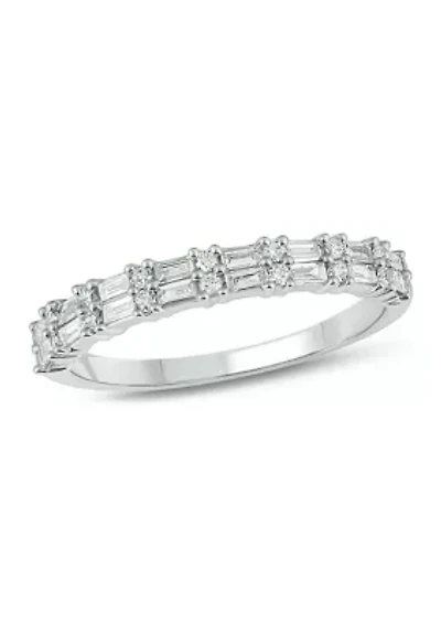 1/4 ct. t.w. Diamond Anniversary Band Ring 14K White Gold