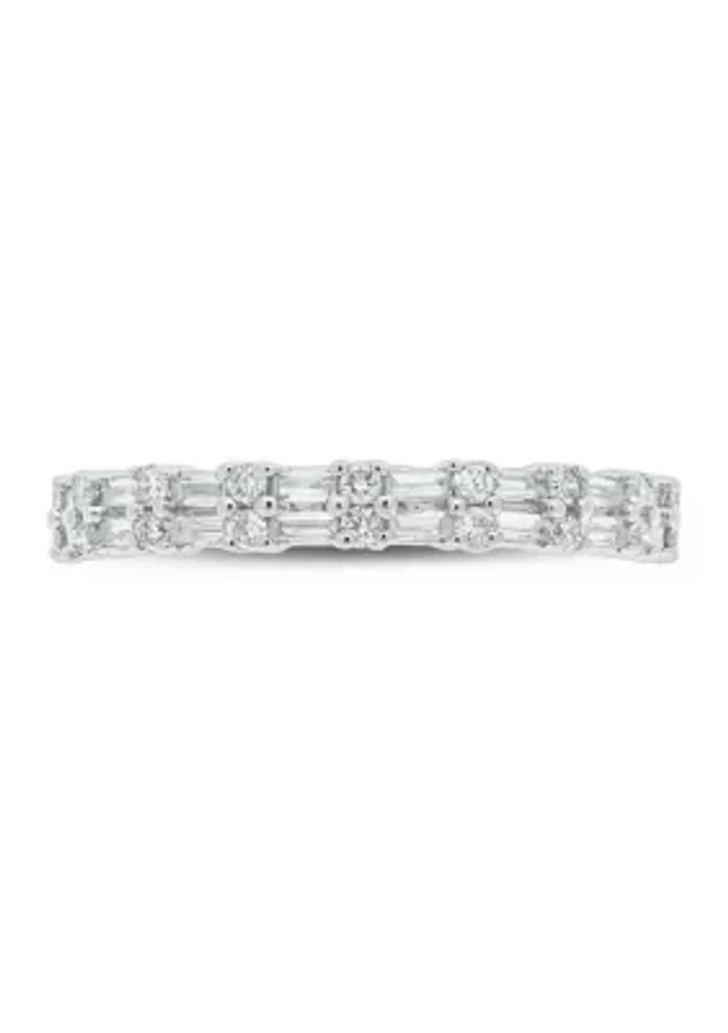 1/4 ct. t.w. Diamond Anniversary Band Ring 14K White Gold