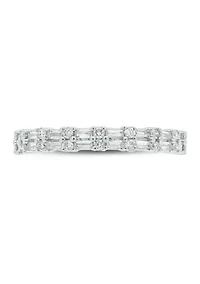 1/4 ct. t.w. Diamond Anniversary Band Ring 14K White Gold