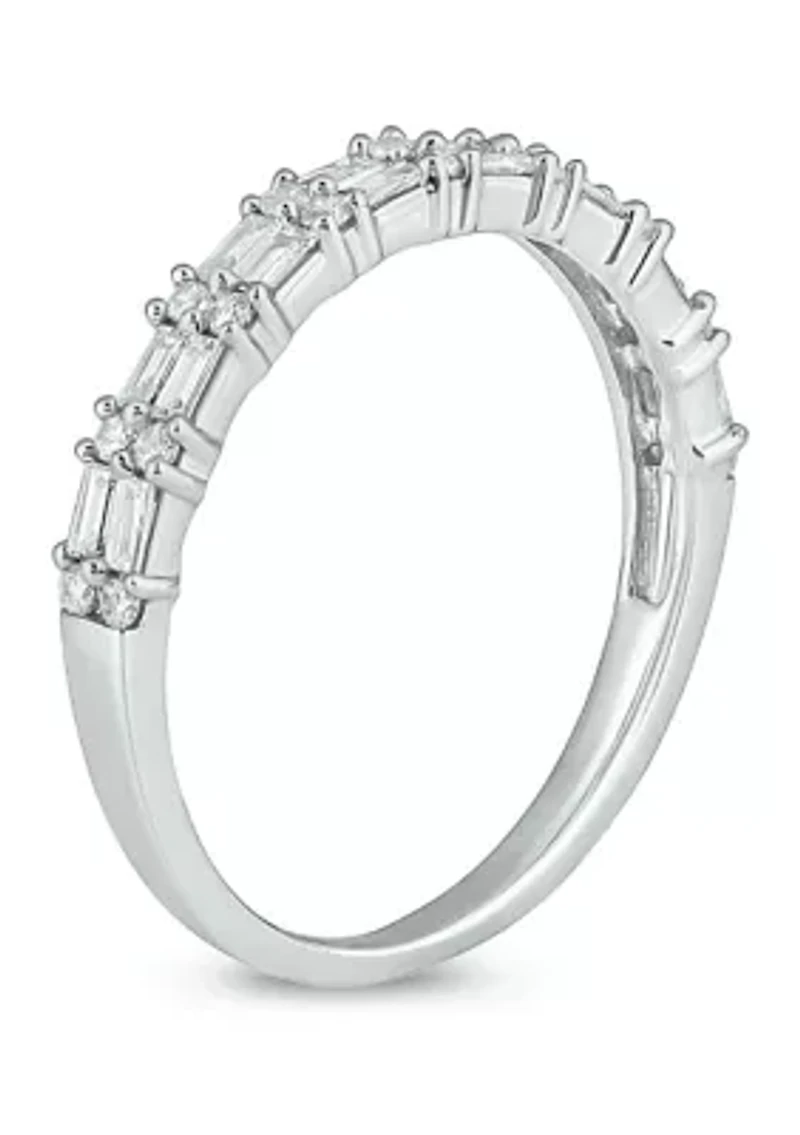1/4 ct. t.w. Diamond Anniversary Band Ring 14K White Gold