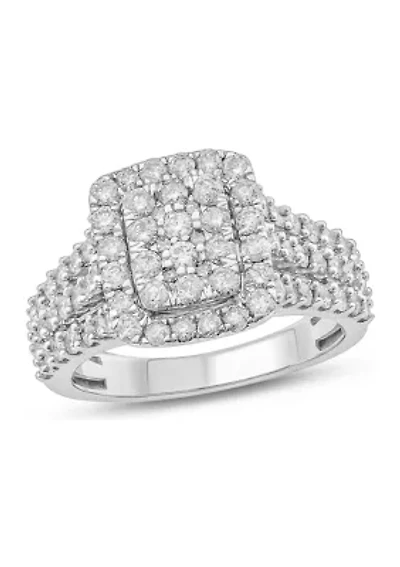 1.49 ct. t.w. Diamond Fashion Ring 10K White Gold