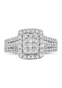 1.49 ct. t.w. Diamond Fashion Ring 10K White Gold