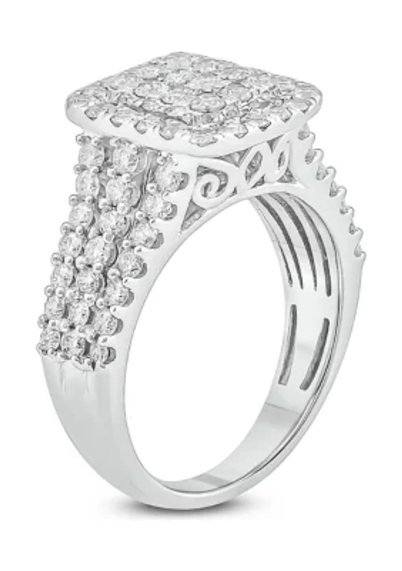 1.49 ct. t.w. Diamond Fashion Ring 10K White Gold