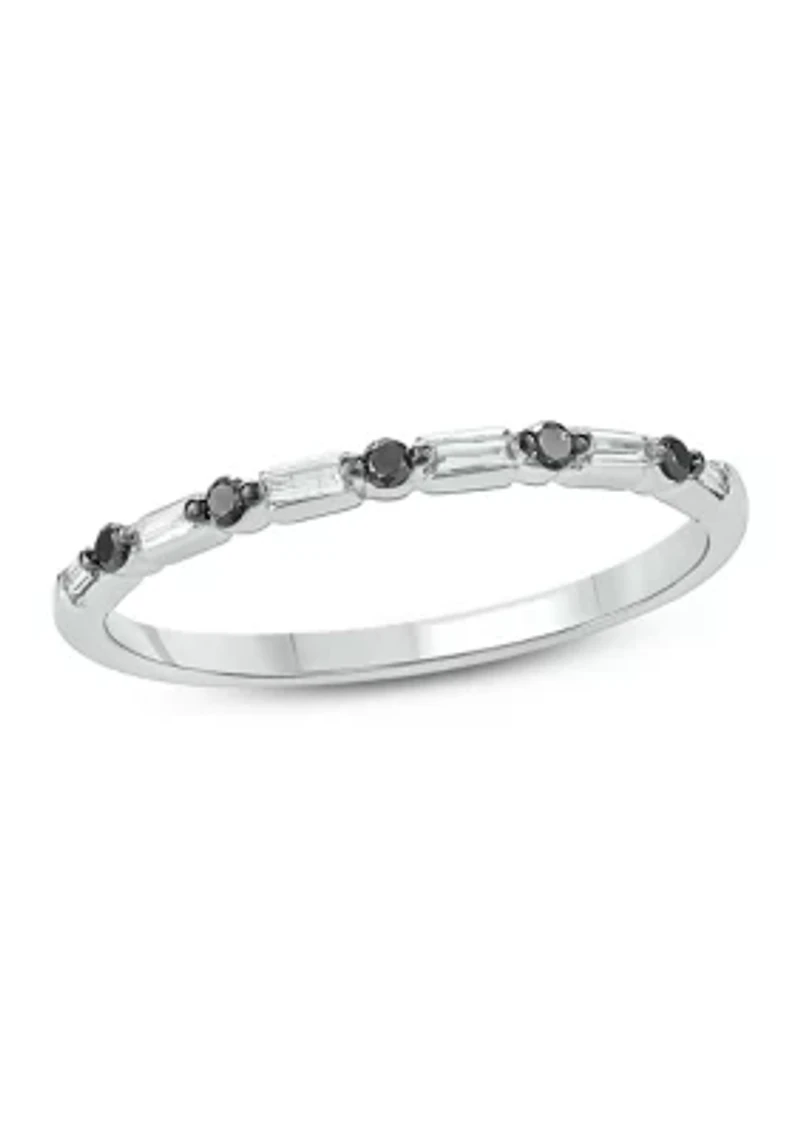 1/10 ct. t.w. Diamond Anniversary Ring 14K White Gold