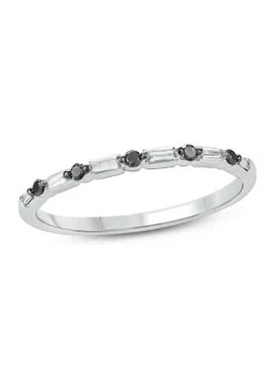 1/10 ct. t.w. Diamond Anniversary Ring 14K White Gold