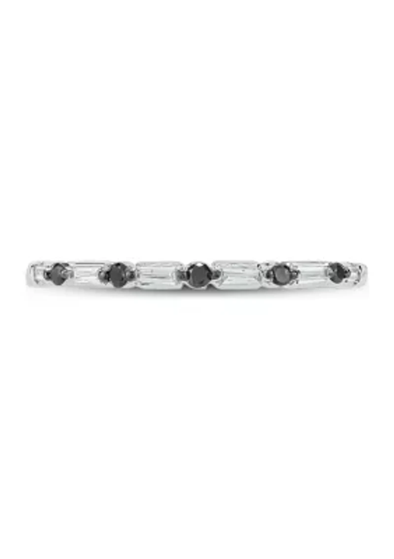 1/10 ct. t.w. Diamond Anniversary Ring 14K White Gold
