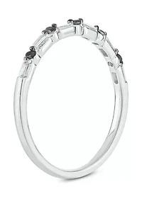 1/10 ct. t.w. Diamond Anniversary Ring 14K White Gold