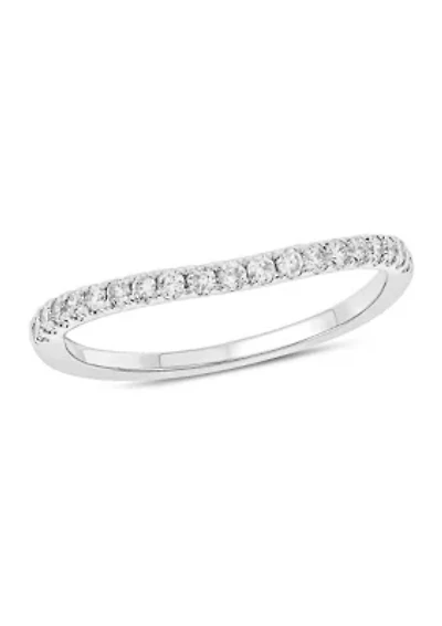 1/ ct. t.w. Diamond Anniversary Band Ring 14k White Gold