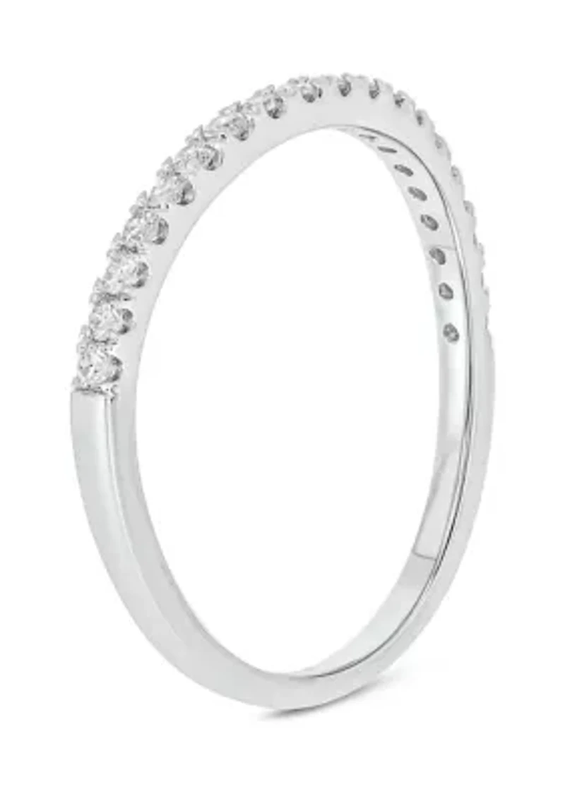 1/ ct. t.w. Diamond Anniversary Band Ring 14k White Gold