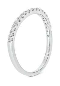 1/ ct. t.w. Diamond Anniversary Band Ring 14k White Gold