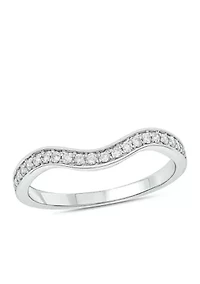1/ ct. t.w. Diamond Anniversary Band Ring 14k White Gold