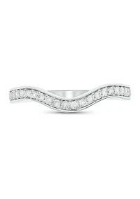 1/ ct. t.w. Diamond Anniversary Band Ring 14k White Gold